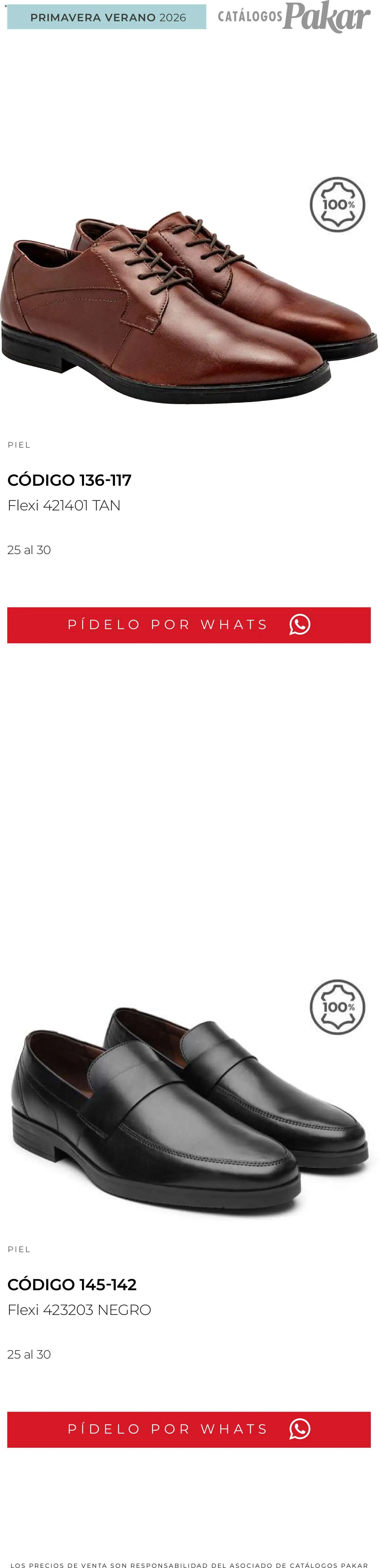 Nuevas ofertas de SC Pakar válidas en toda la República Mexicana desde el 04.03.2026. ¡Encuentra las mejores ofertas en SC Pakar catálogo Flexi PV26! | Página: 231