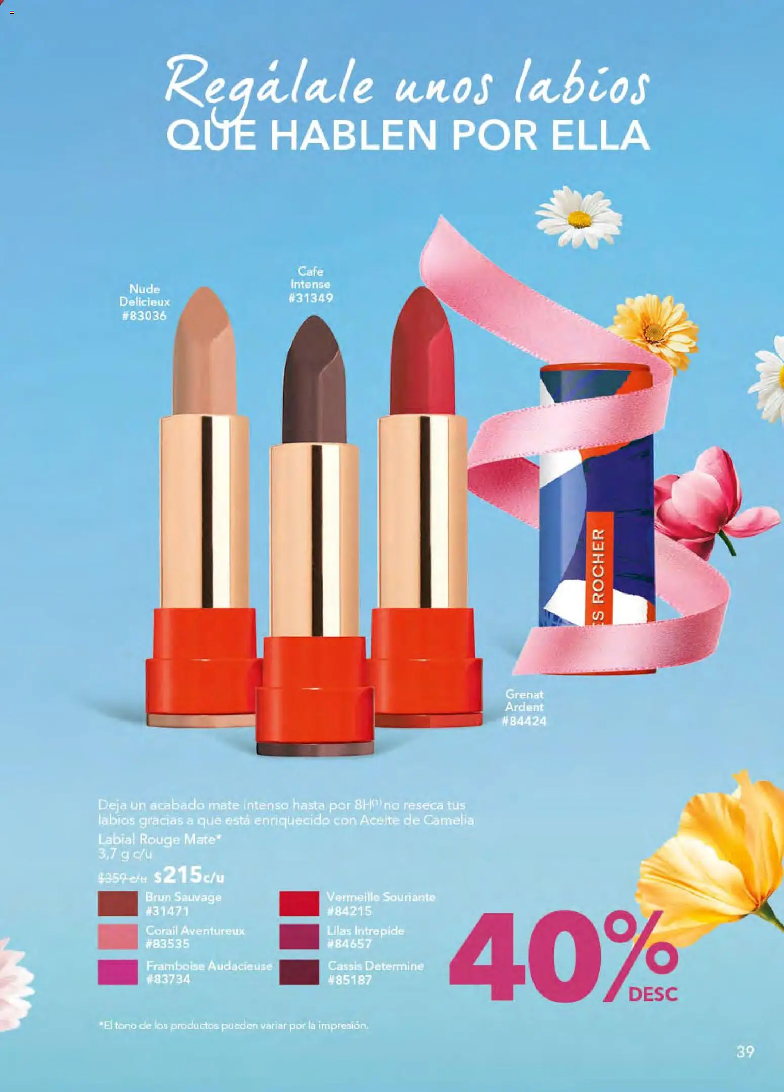 Nuevas ofertas de Yves Rocher válidas en toda la República Mexicana desde el 21.04.2026. ¡Encuentra las mejores ofertas en Yves Rocher campaña 6 2026! | Página: 39 | Productos: Aceite, Café, Mate