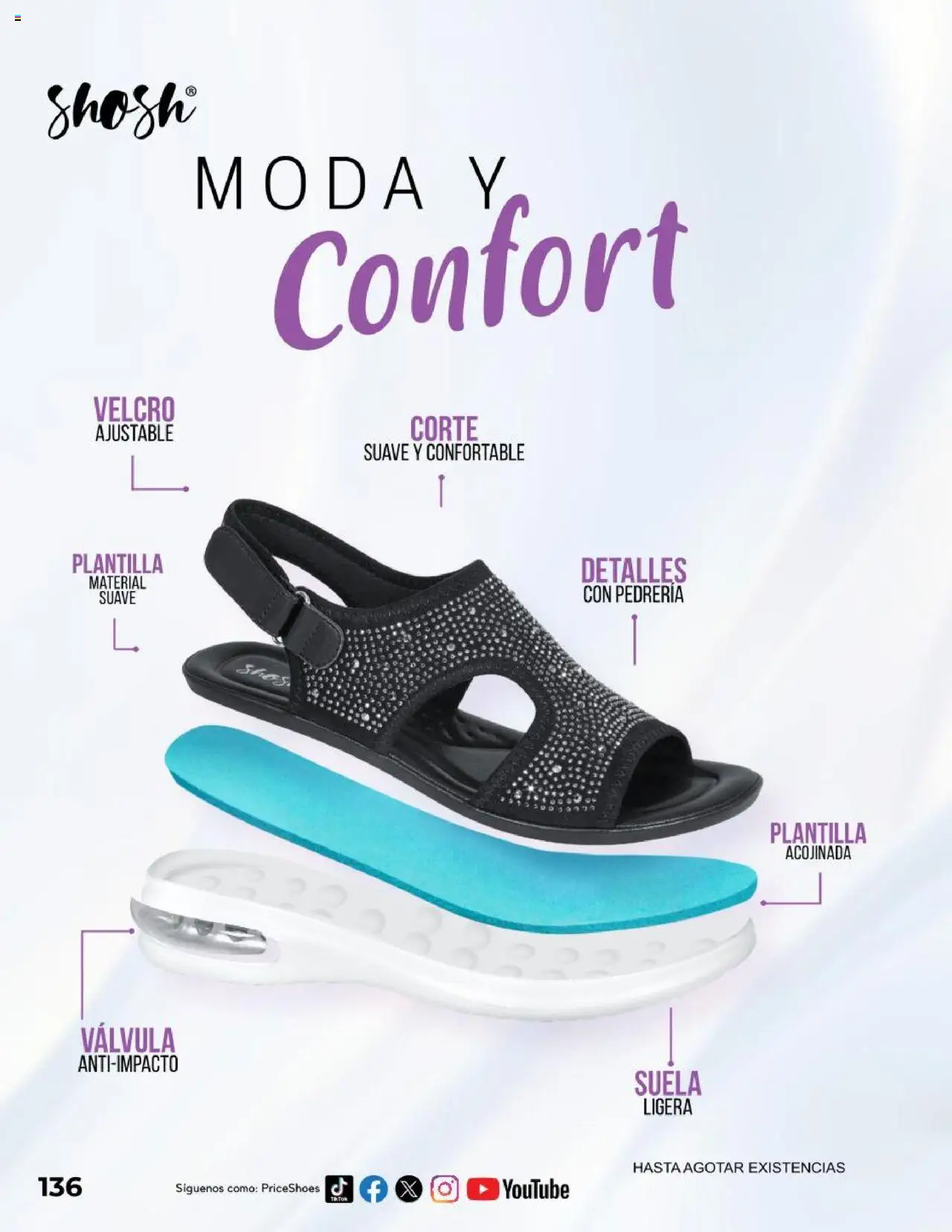 Nuevas ofertas de Price Shoes válidas en toda la República Mexicana desde el 19.10.2025. ¡Encuentra las mejores ofertas en Price Shoes catálogo Exclusivos 2025! | Página: 136