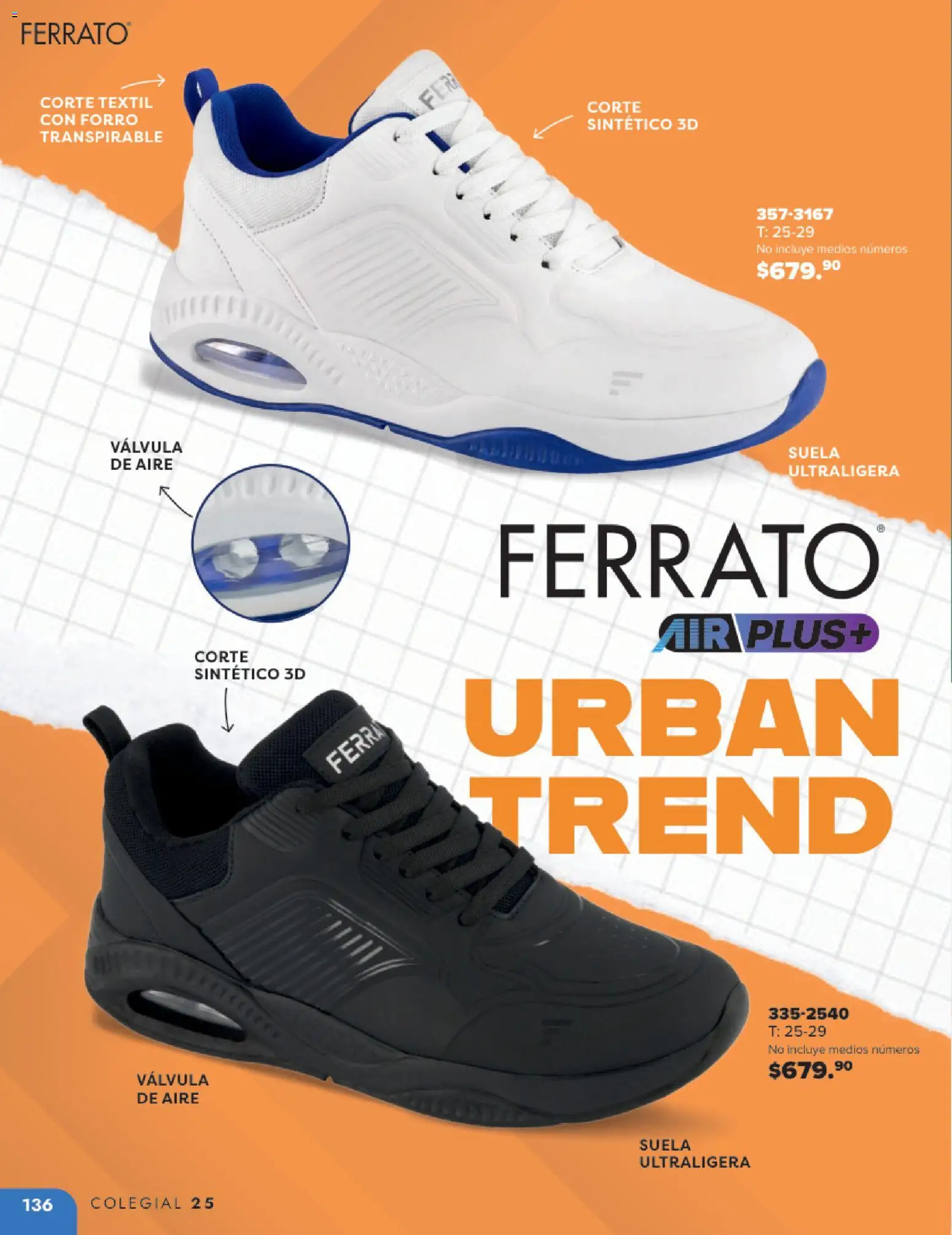 Nuevas ofertas de Andrea válidas en toda la República Mexicana desde el 25.05.2025. ¡Encuentra las mejores ofertas en Andrea catálogo Colegial ! | Página: 136 | Productos: Válvula