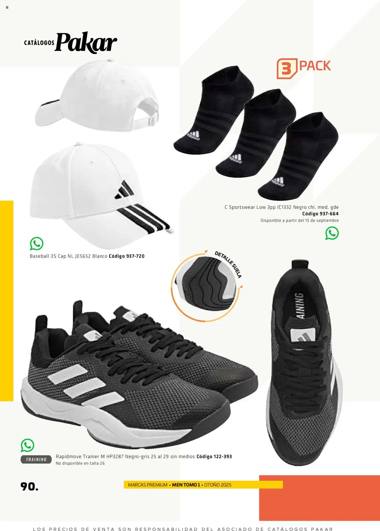 Nuevas ofertas de SC Pakar válidas en toda la República Mexicana desde el 29.08.2025. ¡Encuentra las mejores ofertas en SC Pakar - Catálogo Otoño Men Tomo 1! | Página: 90