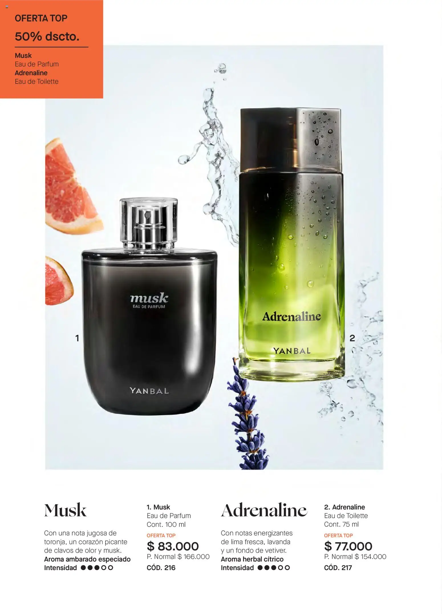 Yanbal revista - valida desde el 03.01.2026 | Página: 122 | Productos: Top, Eau de toilette