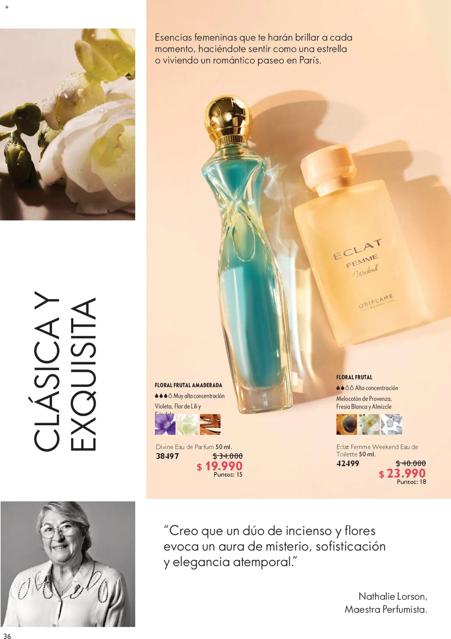 Oriflame ofertas  │ válido desde el 28.03.2026 | Página: 36 | Productos: Esencias, Té