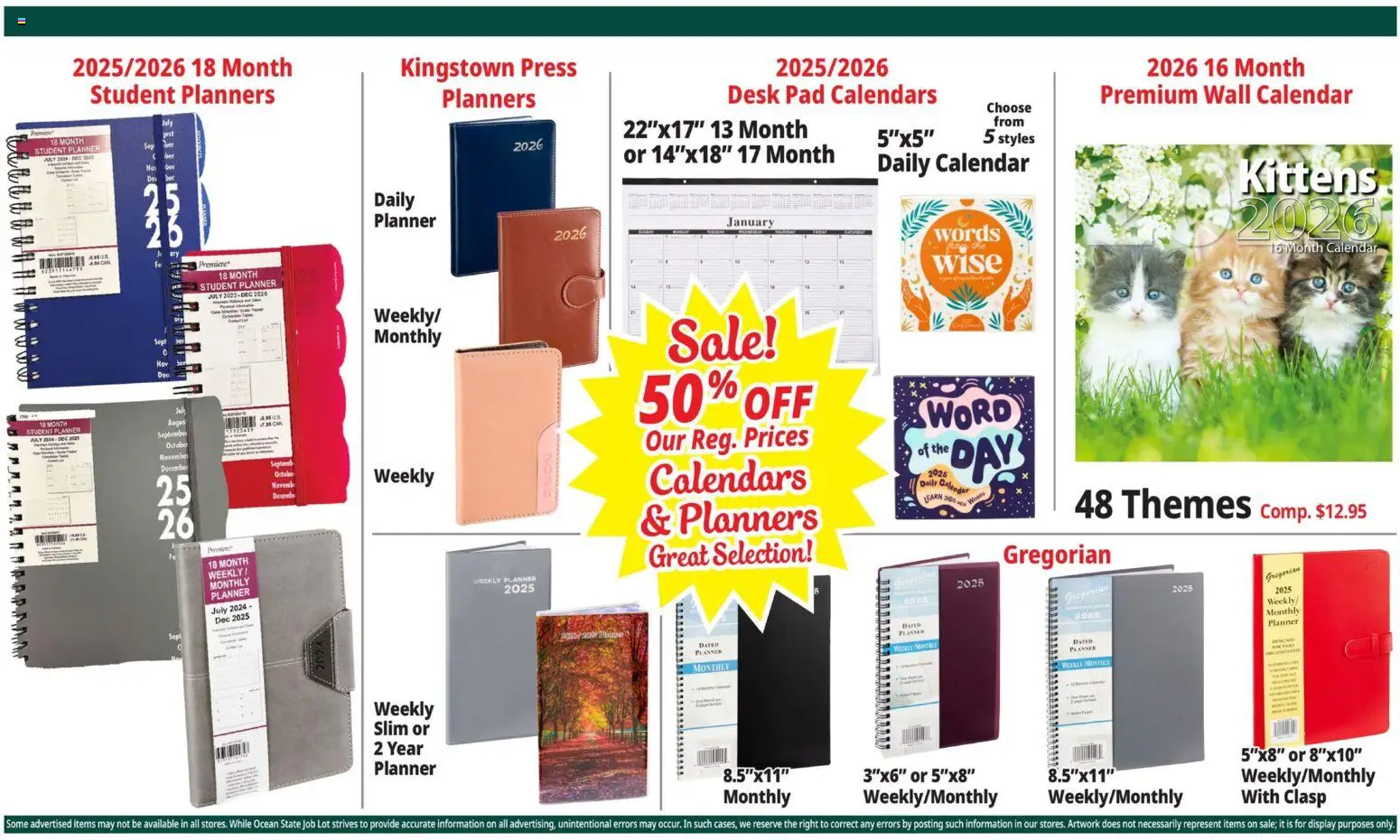 Ocean State Job Lot Weekly Ad - valid from 26.02.2026 | Page: 21 | Products: Press, Desk