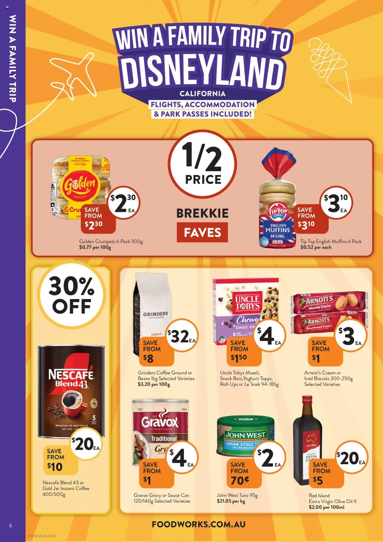 Foodworks catalogue - valid from 20.08.2025 | Page: 6 | Products: Cups, Coffee, Sauce, Nescafe