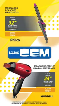 Lojas Cem - Ofertas atuais - Pré-Visualização do folheto da loja Lojas Cem, válido de 01.11.2025 | Página: 138