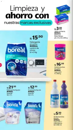 Catálogo Plaza Vea válido desde 14.07.2025 | Página: 2 | Productos: Jabón, Quitamanchas, Ropa, Polvo