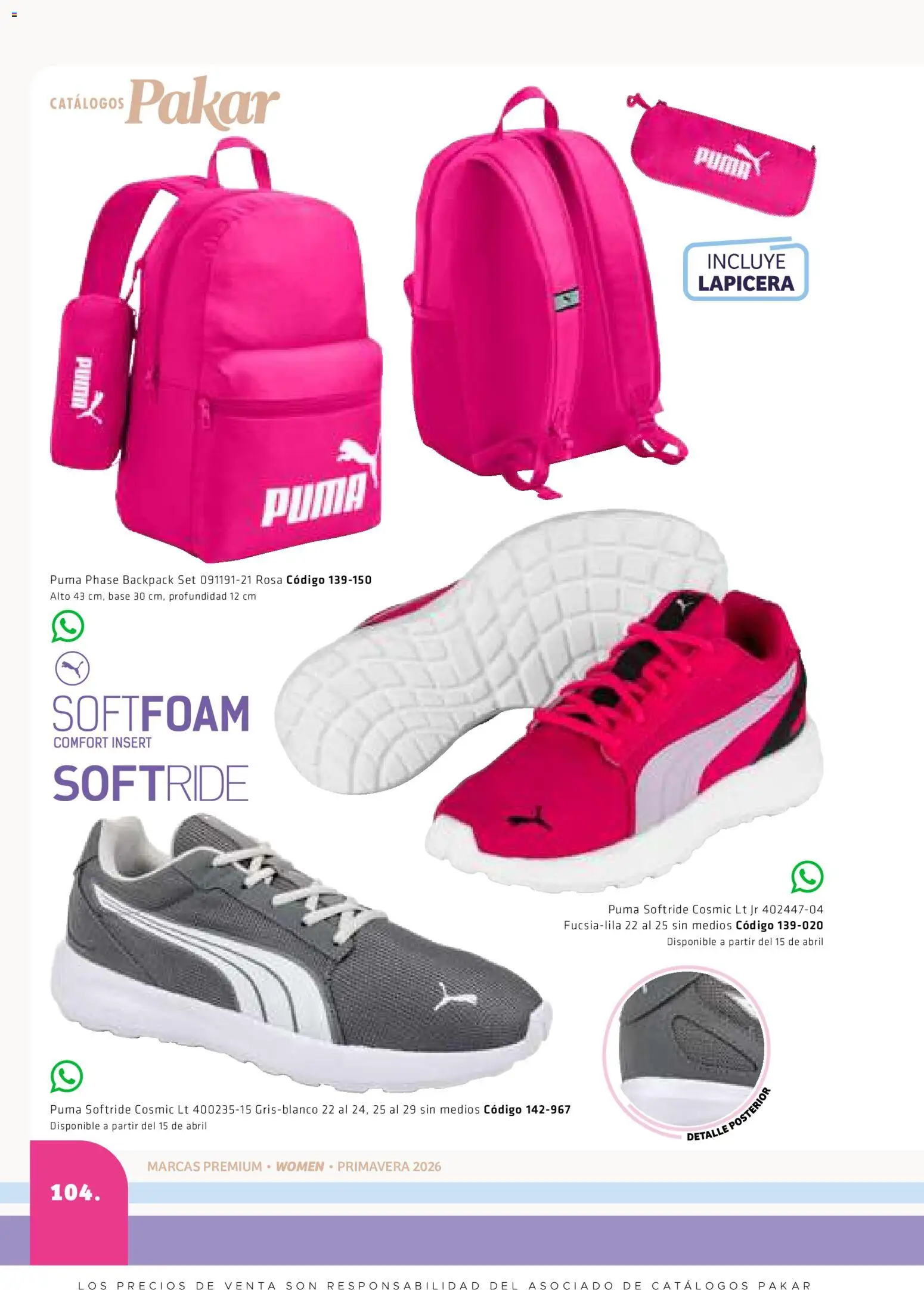 Nuevas ofertas de SC Pakar válidas en toda la República Mexicana desde el 27.02.2026. ¡Encuentra las mejores ofertas en SC Pakar catálogo Premium Women! | Página: 104