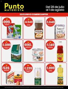 Vista previa Punto Mayorista catálogo válido desde el 28.07.2025