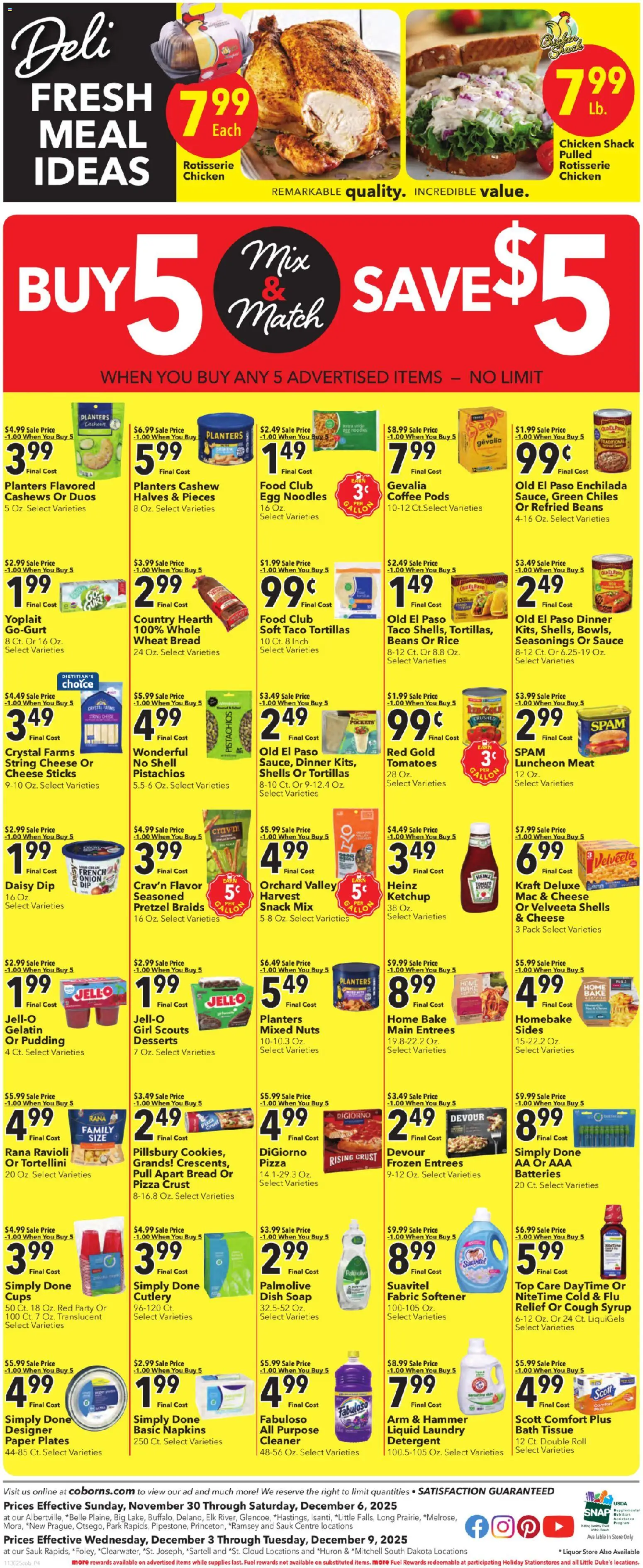 Coborn's Weekly Ad - valid from 03.12.2025 | Page: 6 | Products: Bath, Coffee, Detergent, Ketchup