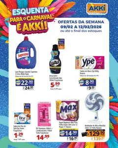 Akki Atacadista - Ofertas da semana - Pré-Visualização do folheto da loja Akki Atacadista, válido de 09.02.2026