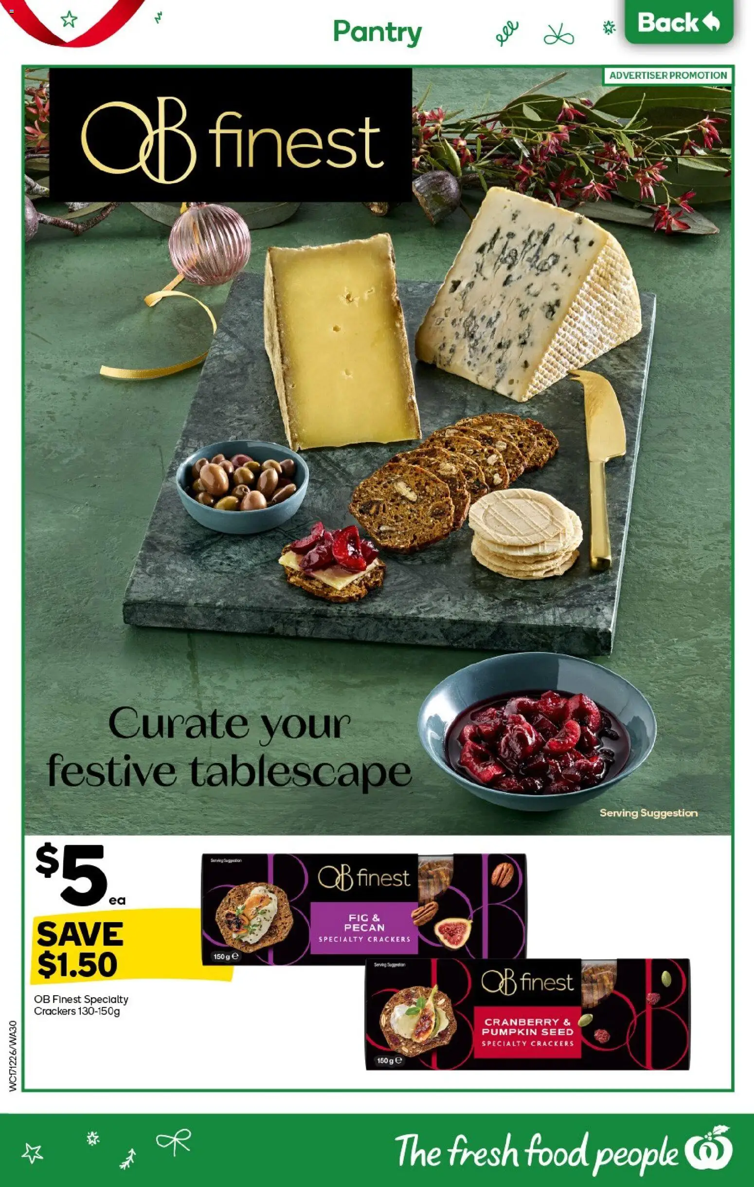 Woolworths catalogue - valid from 17.12.2025 | Page: 30 | Products: Crackers, Pumpkin