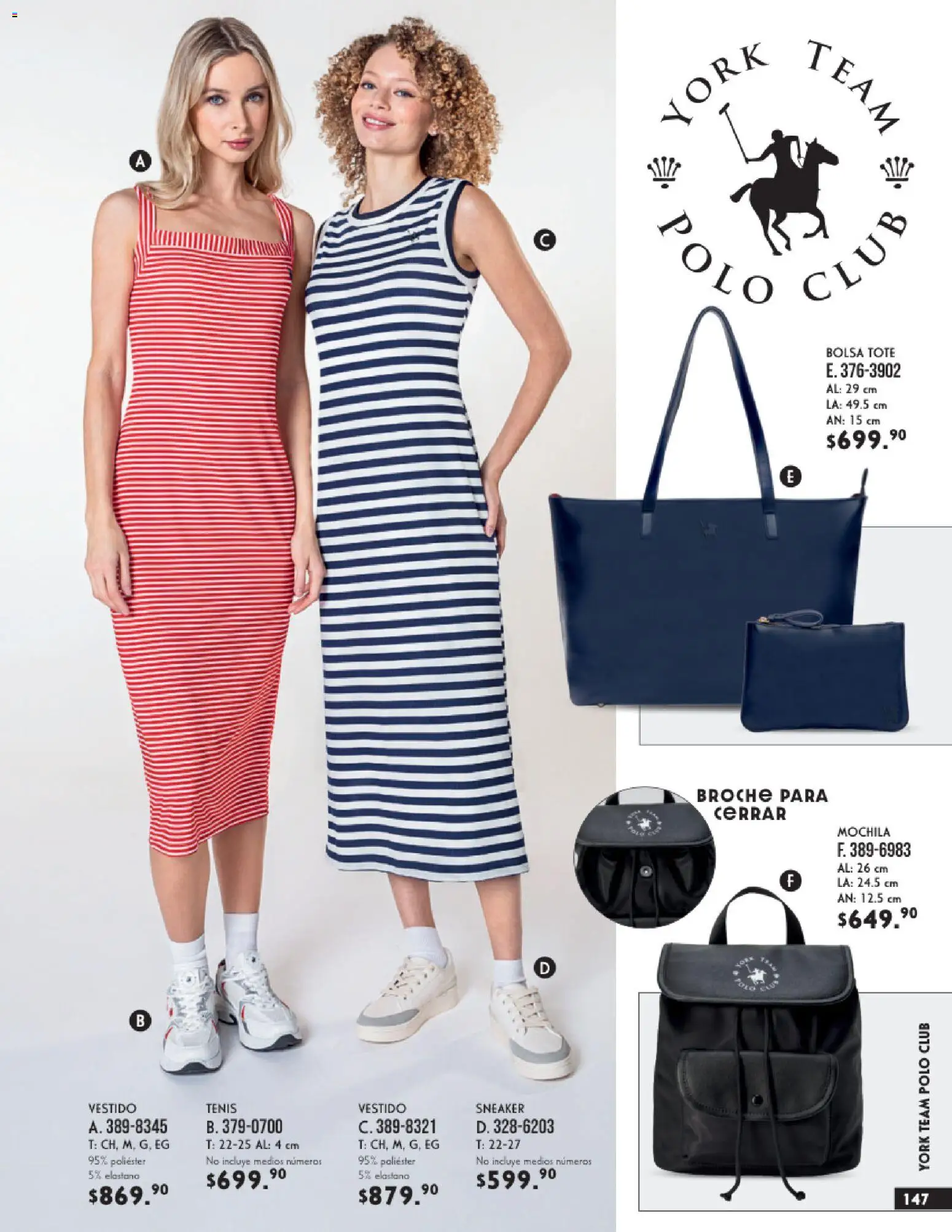 Nuevas ofertas de Andrea válidas en toda la República Mexicana desde el 25.01.2026. ¡Encuentra las mejores ofertas en Andrea catálogo Vestir! | Página: 147 | Productos: Tenis, Bolsa, Mochila, Vestido