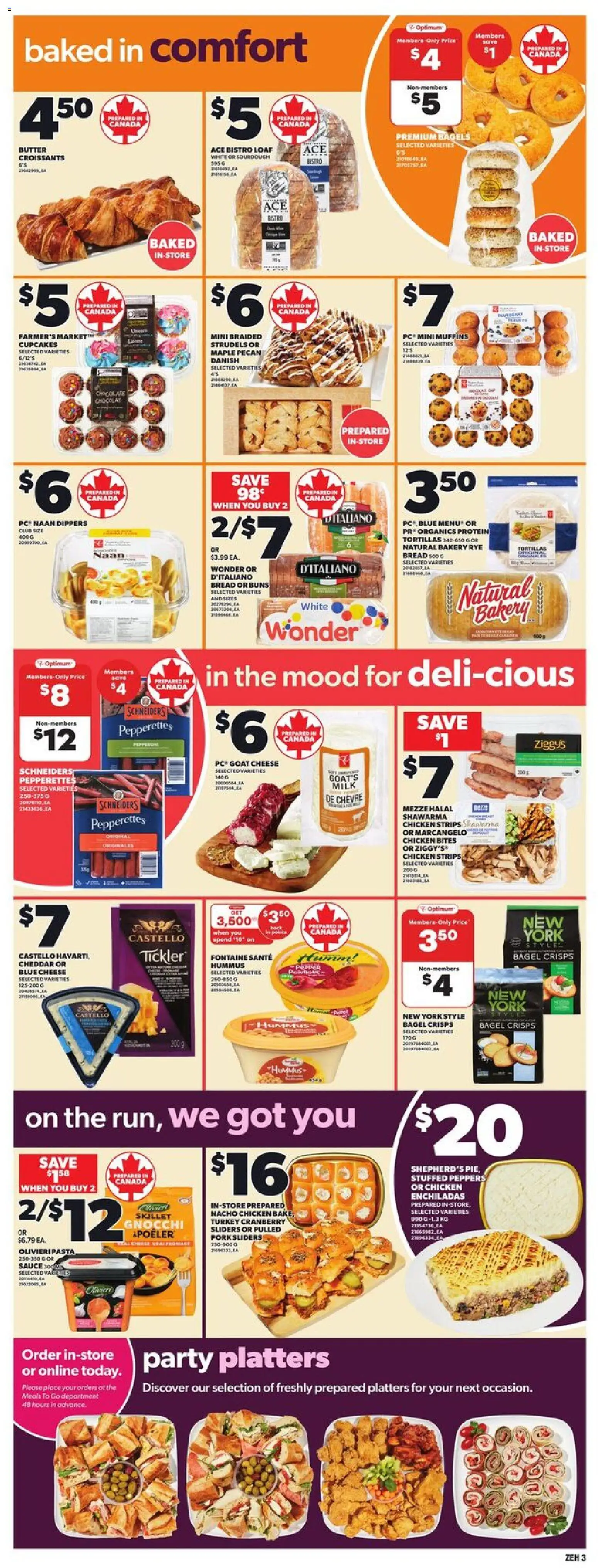 Zehrs flyer valid from 27.11.2025 | Page: 6 | Products: Turkey, Milk, Bread, Chicken