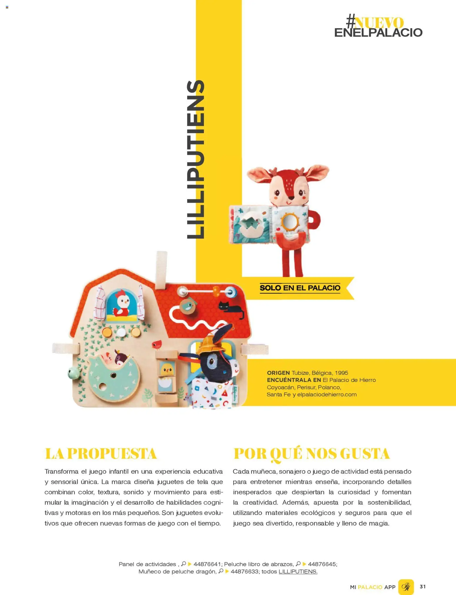 Nuevas ofertas de Palacio De Hierro válidas en toda la República Mexicana desde el 01.11.2025. ¡Encuentra las mejores ofertas en Palacio De Hierro catálogo! | Página: 33