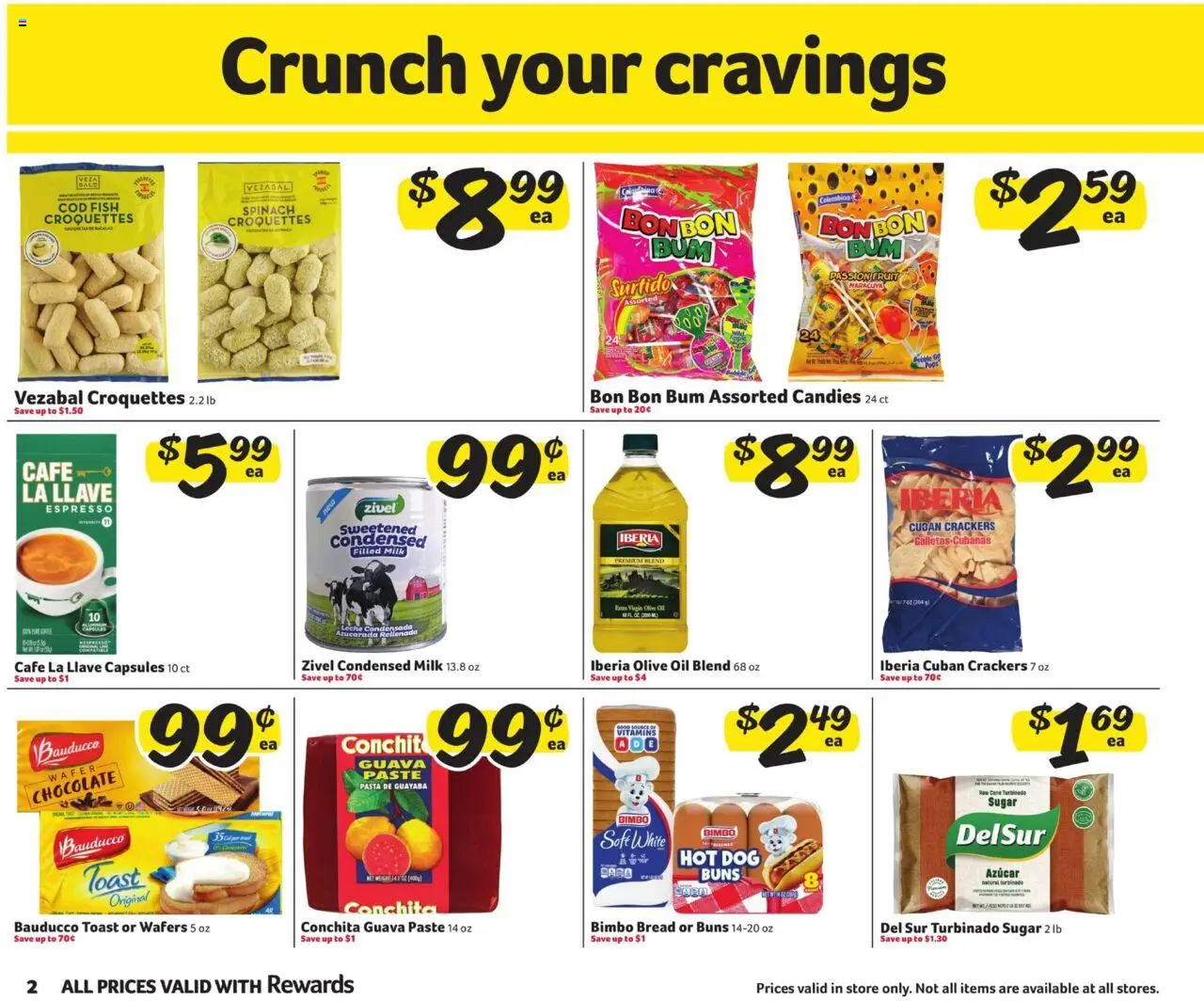 Winn Dixie In-Store Flyer - valid from 17.09.2025 | Page: 2 | Products: Oil, Chocolate, Fish, Weight