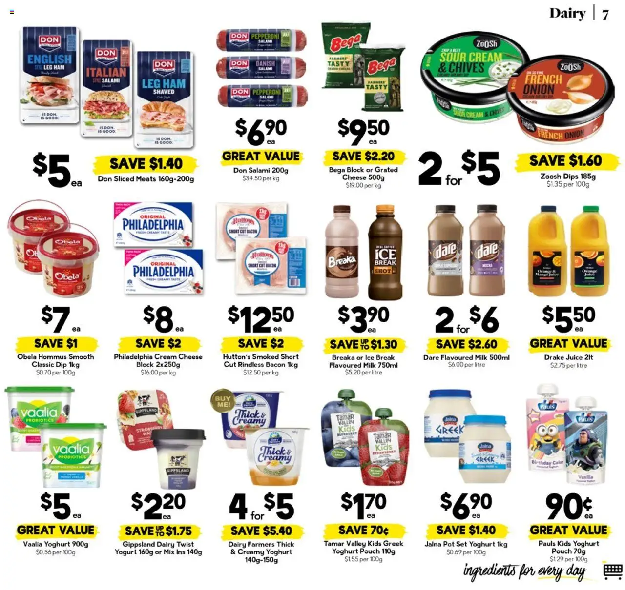 Drakes catalogue - valid from 27.08.2025 | Page: 7 | Products: Pot, Dairy, Sour cream, Cream