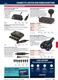 Preview of Jaycar Engineering & Scientific Catalogue 2025/2026  - valid from 09.07.2025 | Page: 345 | Products: Socket, Adaptor, Device, Cable