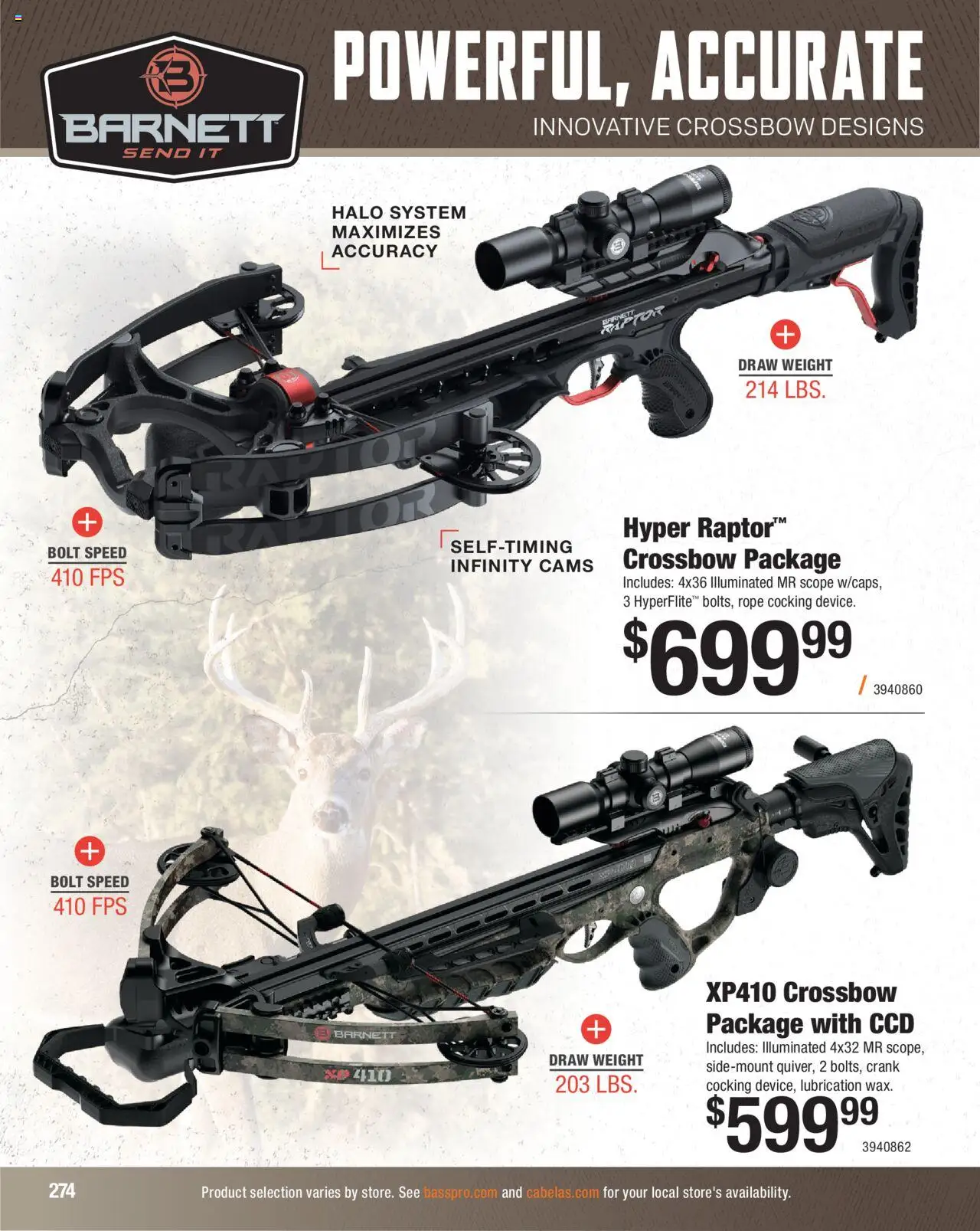 Cabela's Hunting Master 25 - valid from 11.08.2025 | Page: 274 | Products: Crossbow, Weight