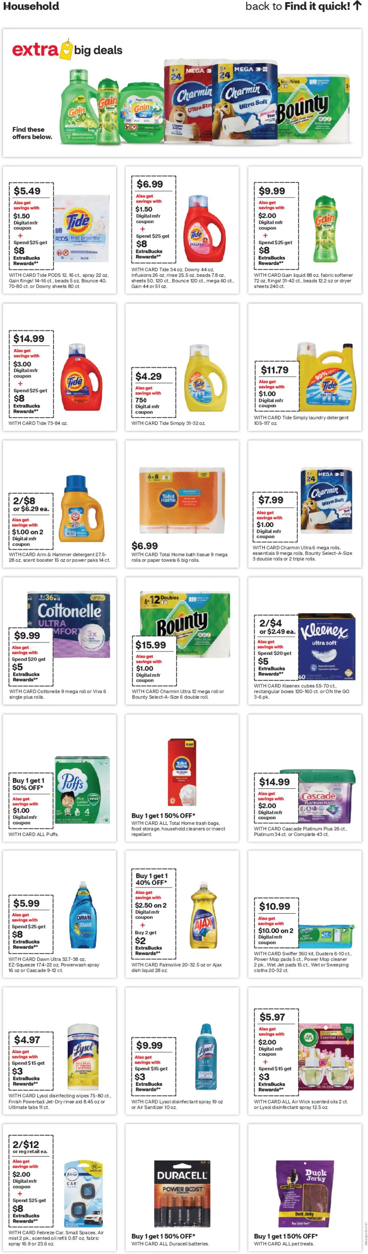 CVS Pharmacy Weekly Ad - OH - valid from 28.09.2025 | Page: 17 | Products: Bath, Oil, Fabric softener, Dryer