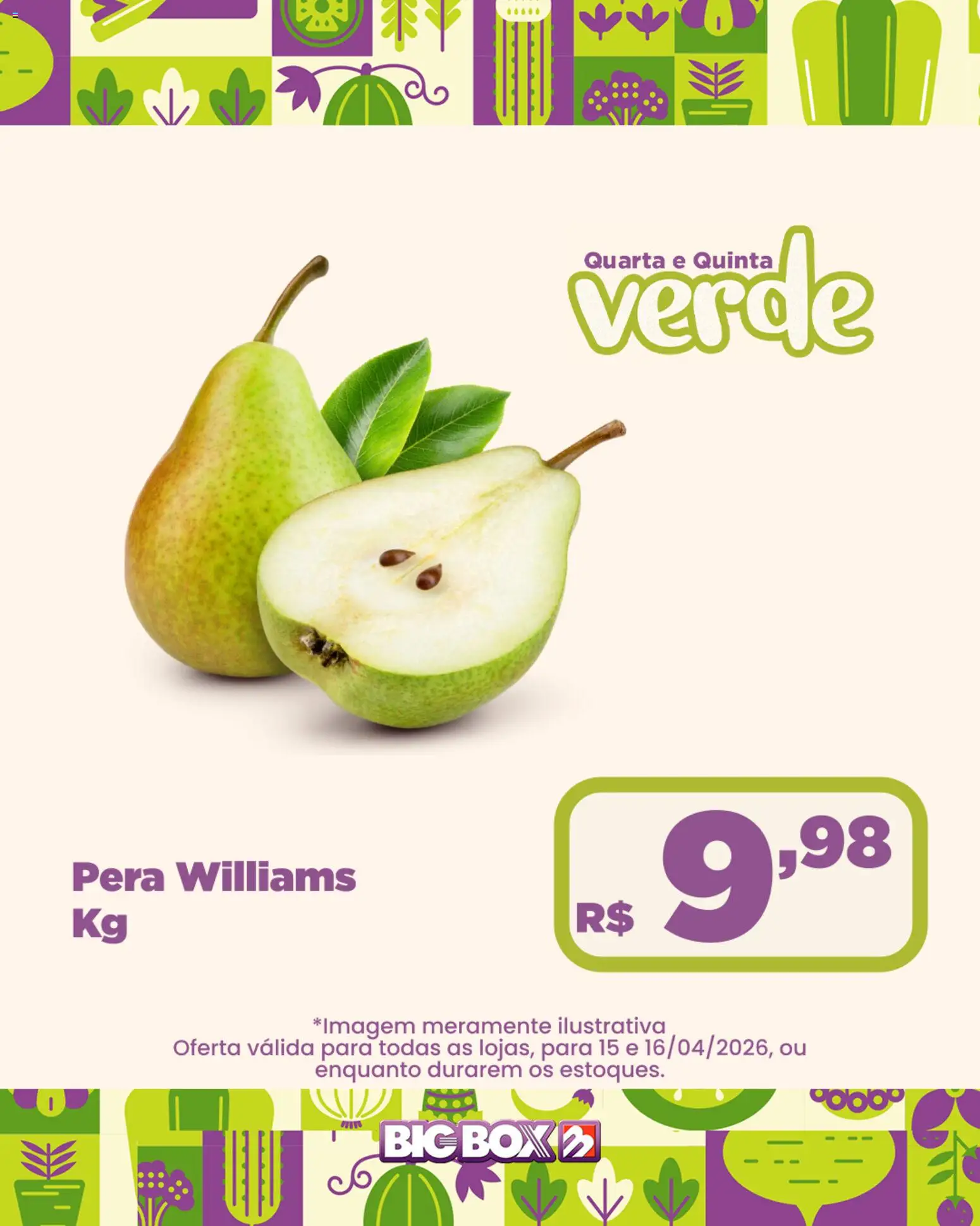 Big Box Folheto - válido de 15.04.2026 | Página: 8 | Produtos: Pera