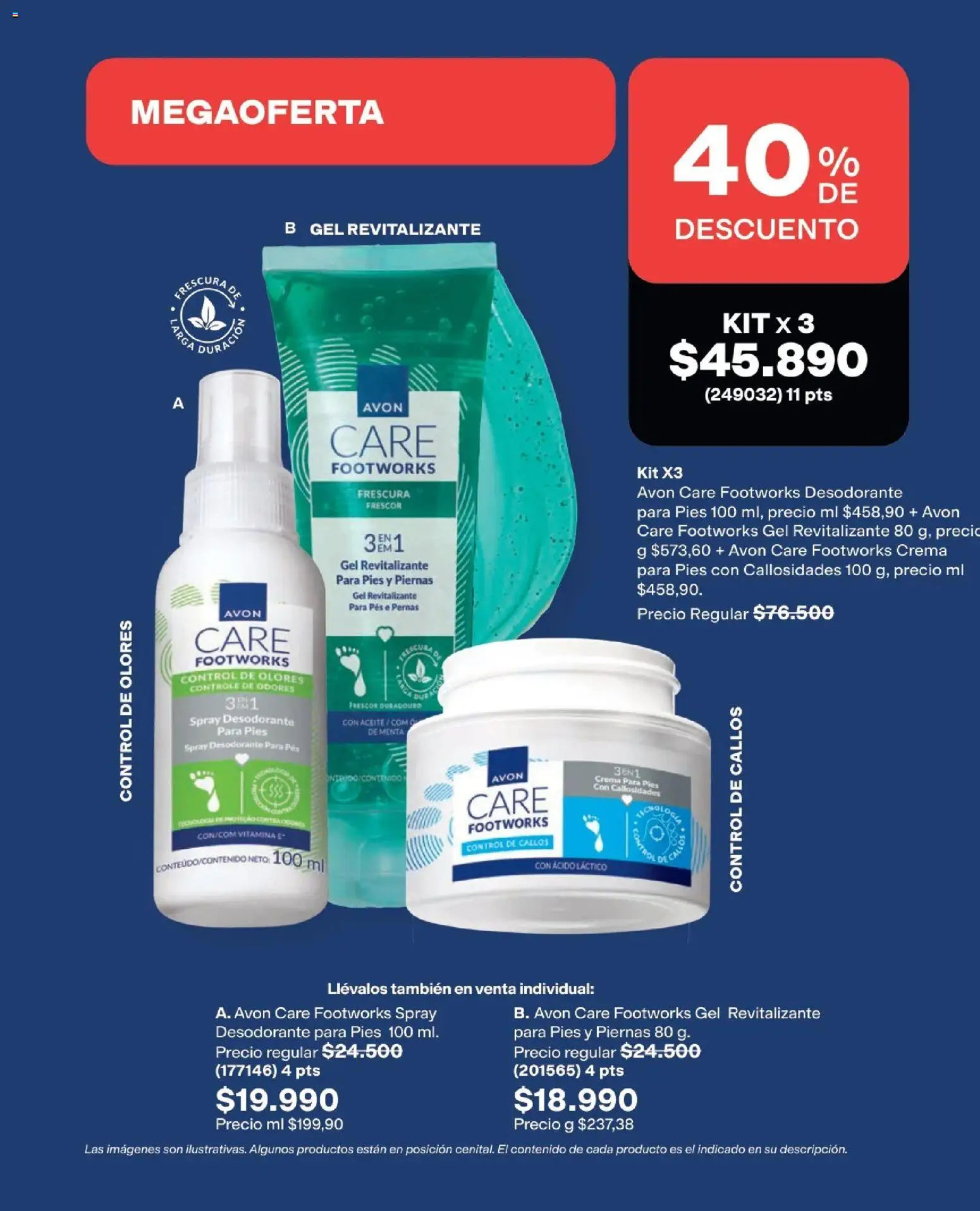 Avon revista - valida desde el 25.03.2026 | Página: 225 | Productos: Crema, Individual, Desodorante, Aceite