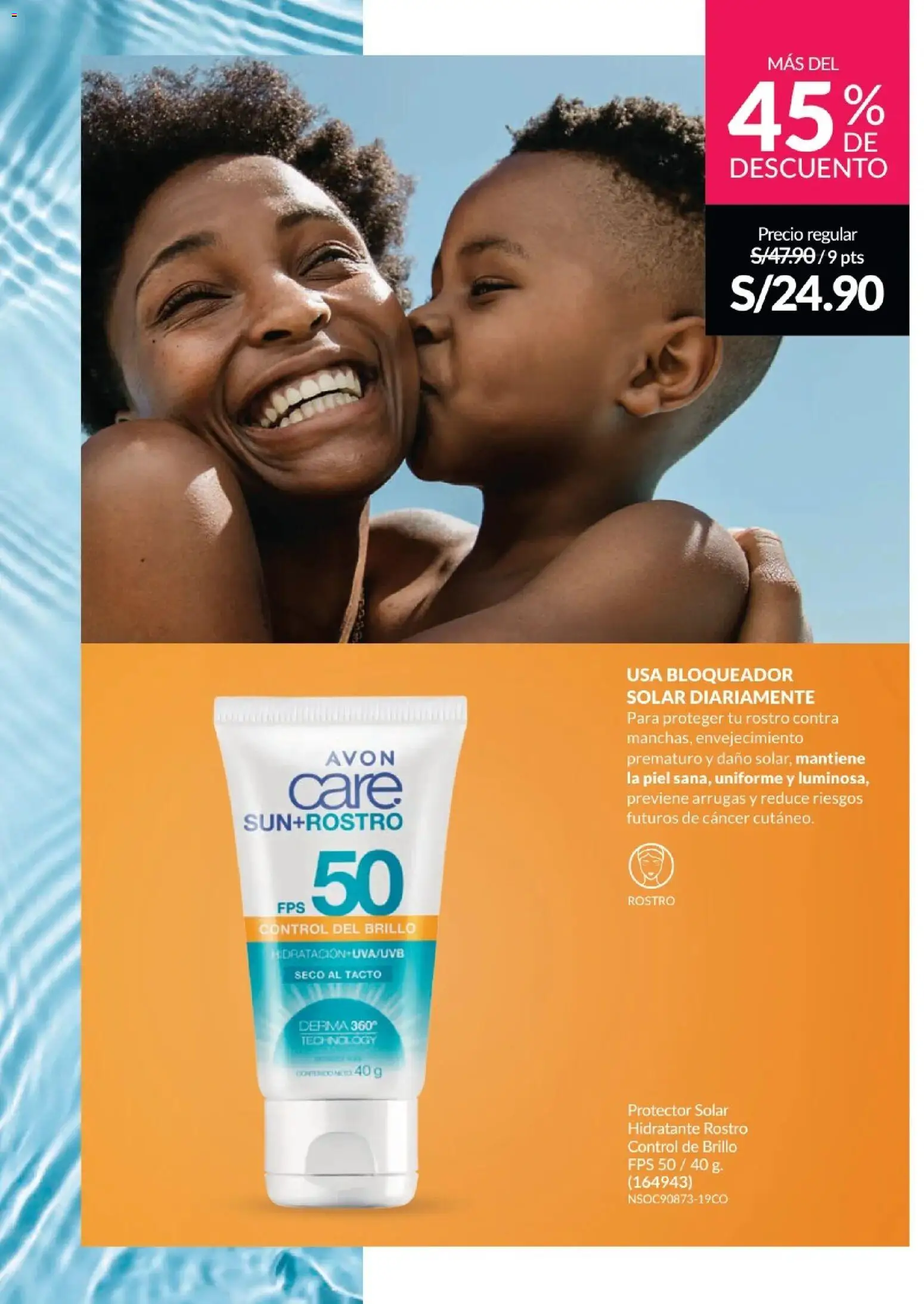 Catálogo Avon válido desde 10.03.2026 | Página: 165 | Productos: Protector solar