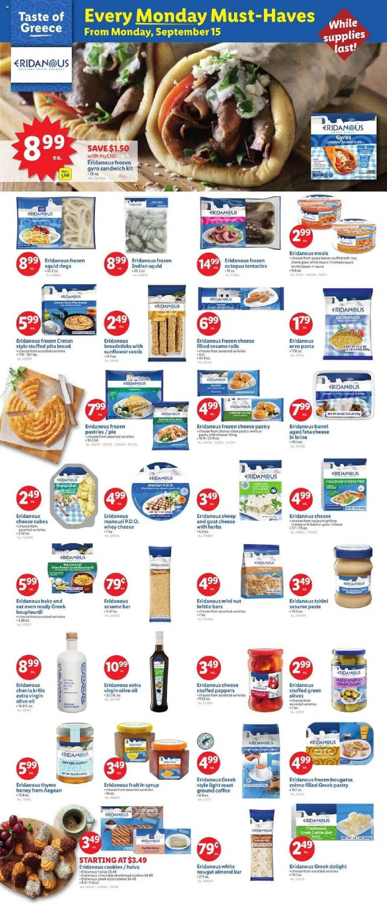 Lidl Weekly Ad - NY - valid from 10.09.2025 | Page: 3 | Products: Peppers, Oil, Bread, Chocolate