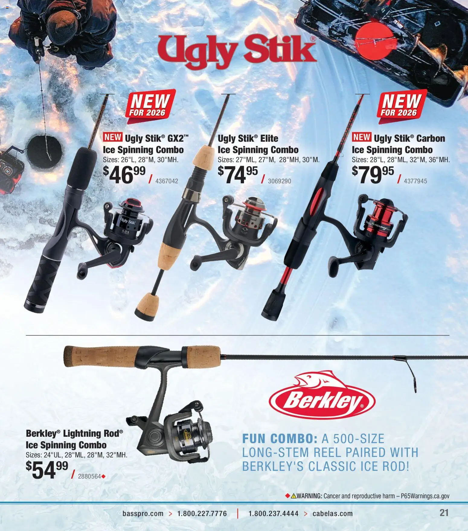 Cabela's Ice Fishing 25 - valid from 01.11.2025 | Page: 21 | Products: Rod