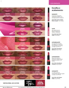 Avon - Campanha 03 - Pré-Visualização do folheto da loja Avon, válido de 15.01.2026 | Página: 45
