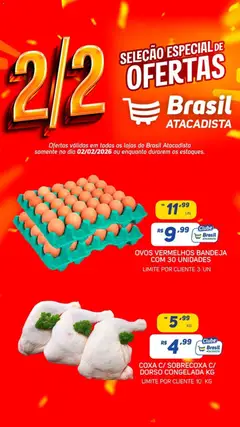 Brasil Atacadista - Ofertas do Dia - Pré-Visualização do folheto da loja Brasil Atacadista, válido de 02.02.2026