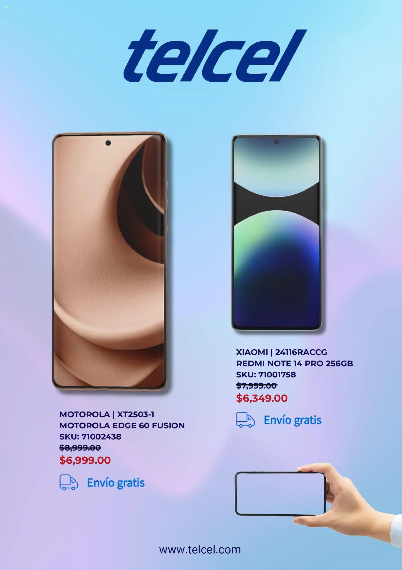 Nuevas ofertas de Telcel válidas en toda la República Mexicana desde el 09.02.2026. ¡Encuentra las mejores ofertas en Telcel catálogo! | Página: 5