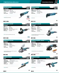 Vista previa de Makita - Catálogo, nuevo folleto de la tienda, válido en México a partir del 04.09.2025 | Página: 121