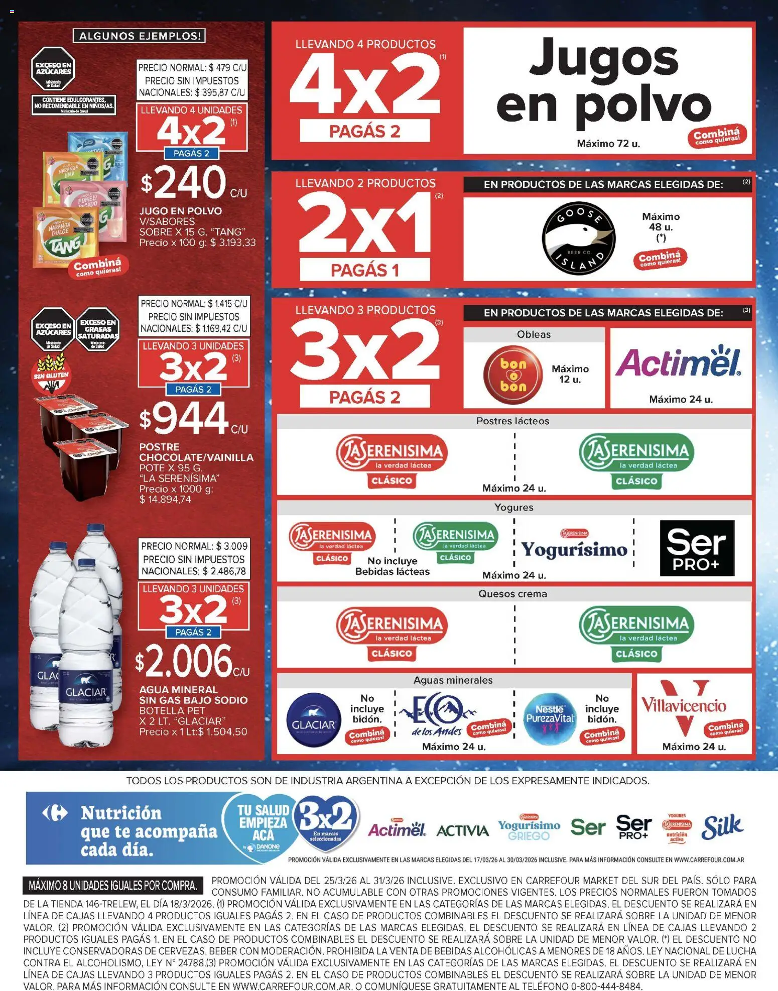 Carrefour Market catálogo │ válido desde el 25.03.2026 | Página: 4 | Productos: Caso, Botella, Lima, Té