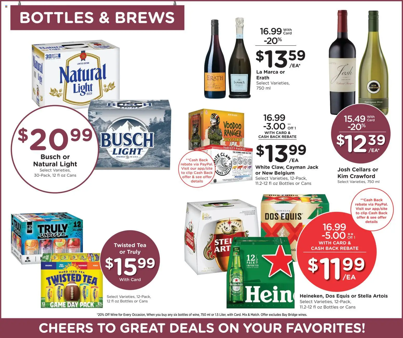 Smith's Weekly Ad - ID - valid from 17.12.2025 | Page: 13 | Products: Wine, Beer, Tea, Game
