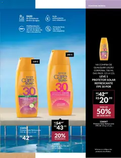 Avon Black Friday - Pré-Visualização do folheto da loja Avon, válido de 07.10.2025 | Página: 133 | Produtos: Protetor solar, Óleo, Piscina
