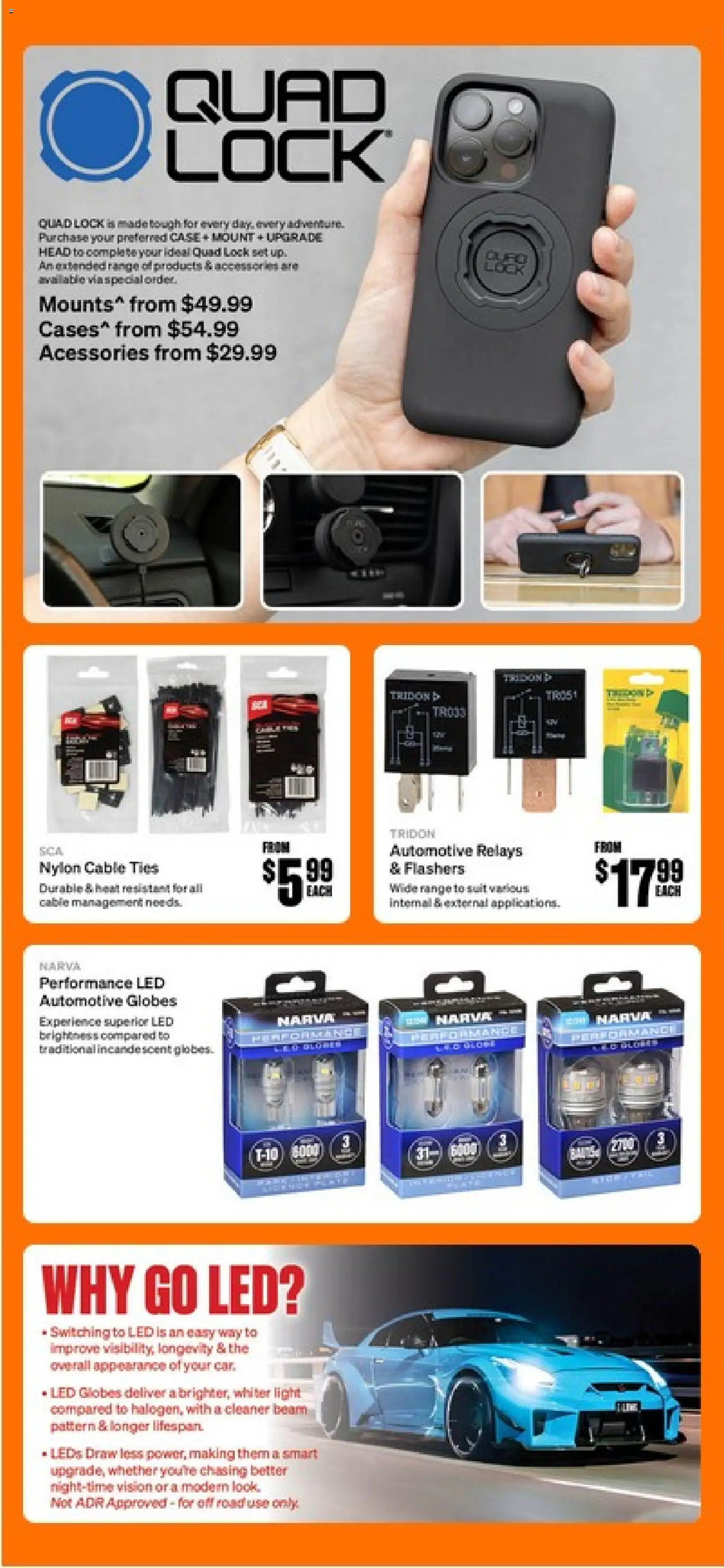Supercheap Auto catalogue - valid from 13.02.2026 | Page: 44 | Products: Light, Cleaner, Cable, Modem