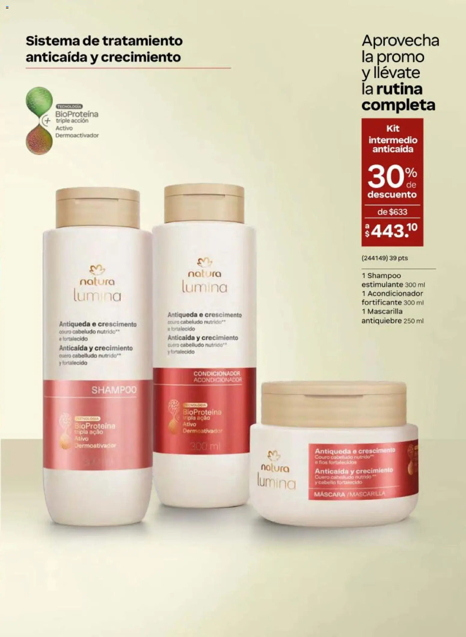 Nuevas ofertas de Natura válidas en toda la República Mexicana desde el 20.02.2026. ¡Encuentra las mejores ofertas en Natura campaña 4 2026! | Página: 113 | Productos: Máscara, Mascarilla, Acondicionador