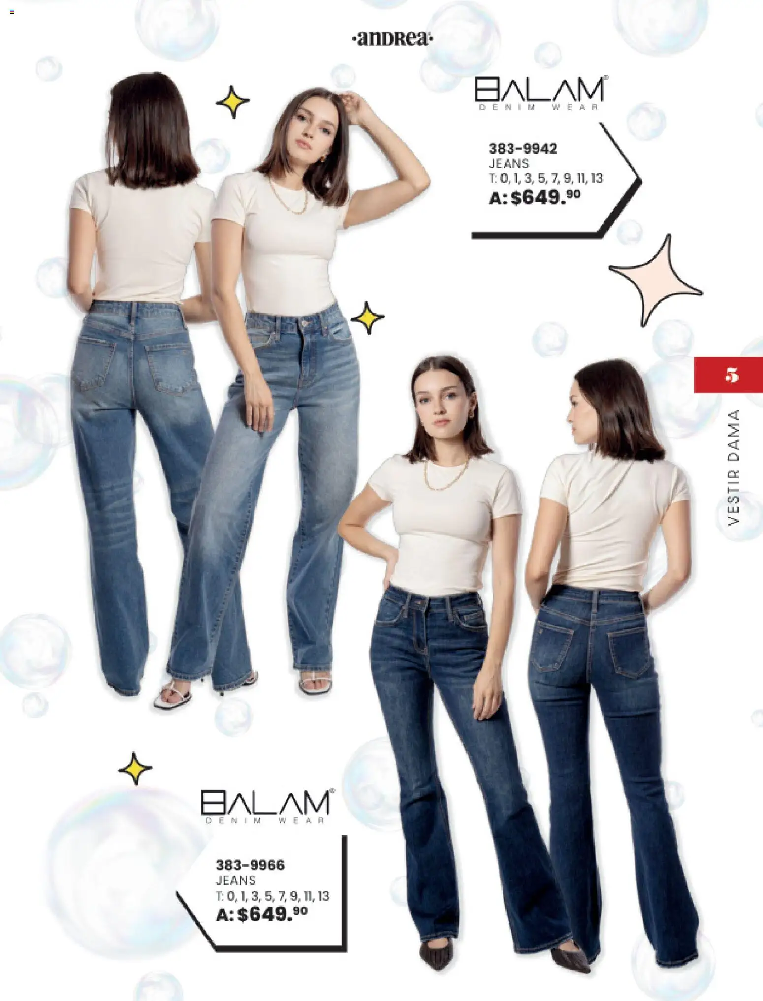 Nuevas ofertas de Andrea válidas en toda la República Mexicana desde el 16.11.2025. ¡Encuentra las mejores ofertas en Andrea catálogo Moda Joven! | Página: 5