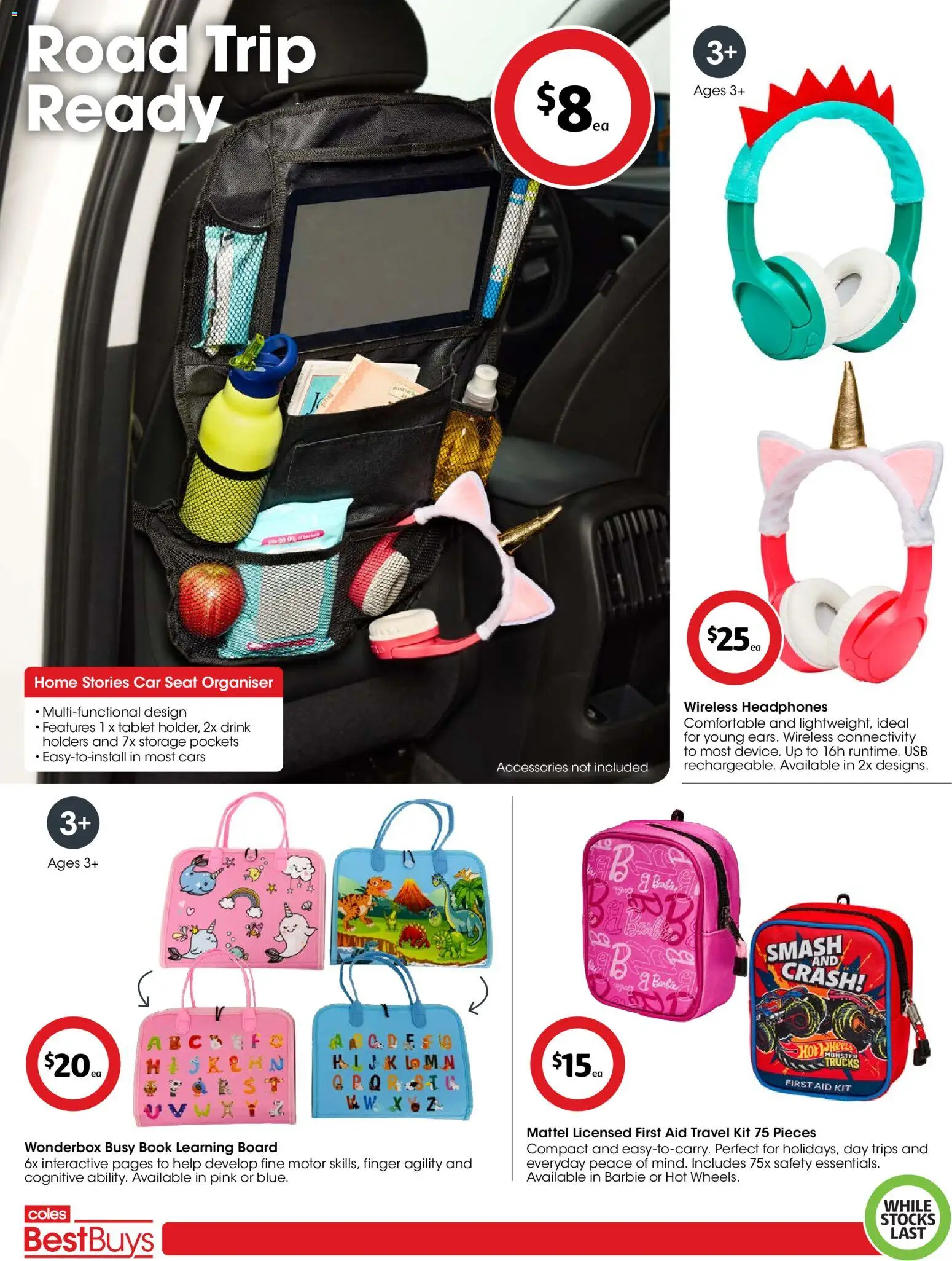 Coles catalogue - valid from 27.03.2026 | Page: 2 | Products: Accessories, Tablet, Headphones, Usb