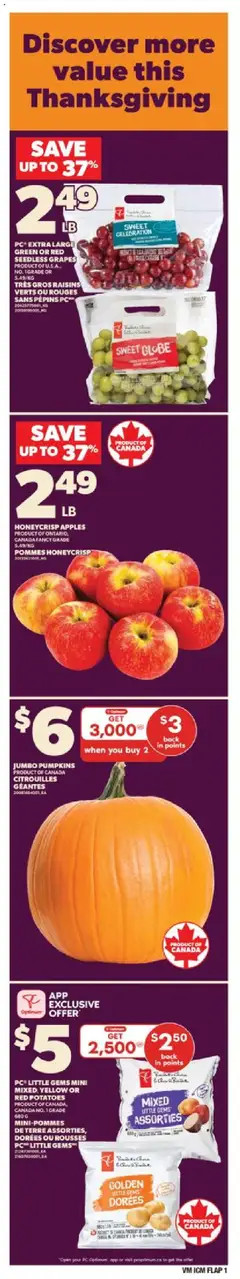 Preview of Valu Mart weekly flyer / circulaire from shop Valu Mart valid from 02.10.2025
