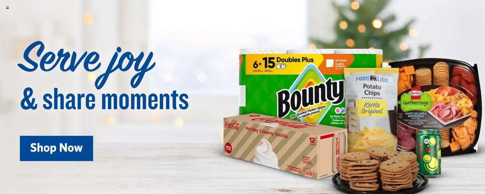 Food Lion Weekly Ad - valid from 10.12.2025 | Page: 12 | Products: Salami, Chips, Sheet, Kettle