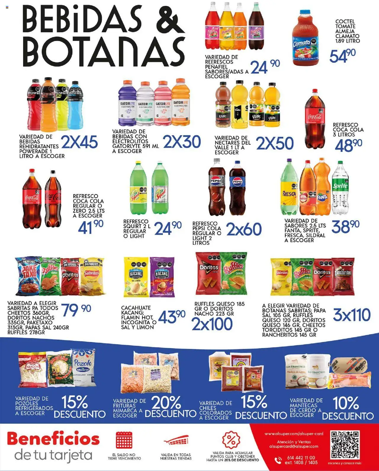 Nuevas ofertas de Alsuper válidas en toda la República Mexicana desde el 03.10.2025. ¡Encuentra las mejores ofertas en Alsuper - Folleto! | Página: 7 | Productos: Tomate, Limón, Cerdo, Botella