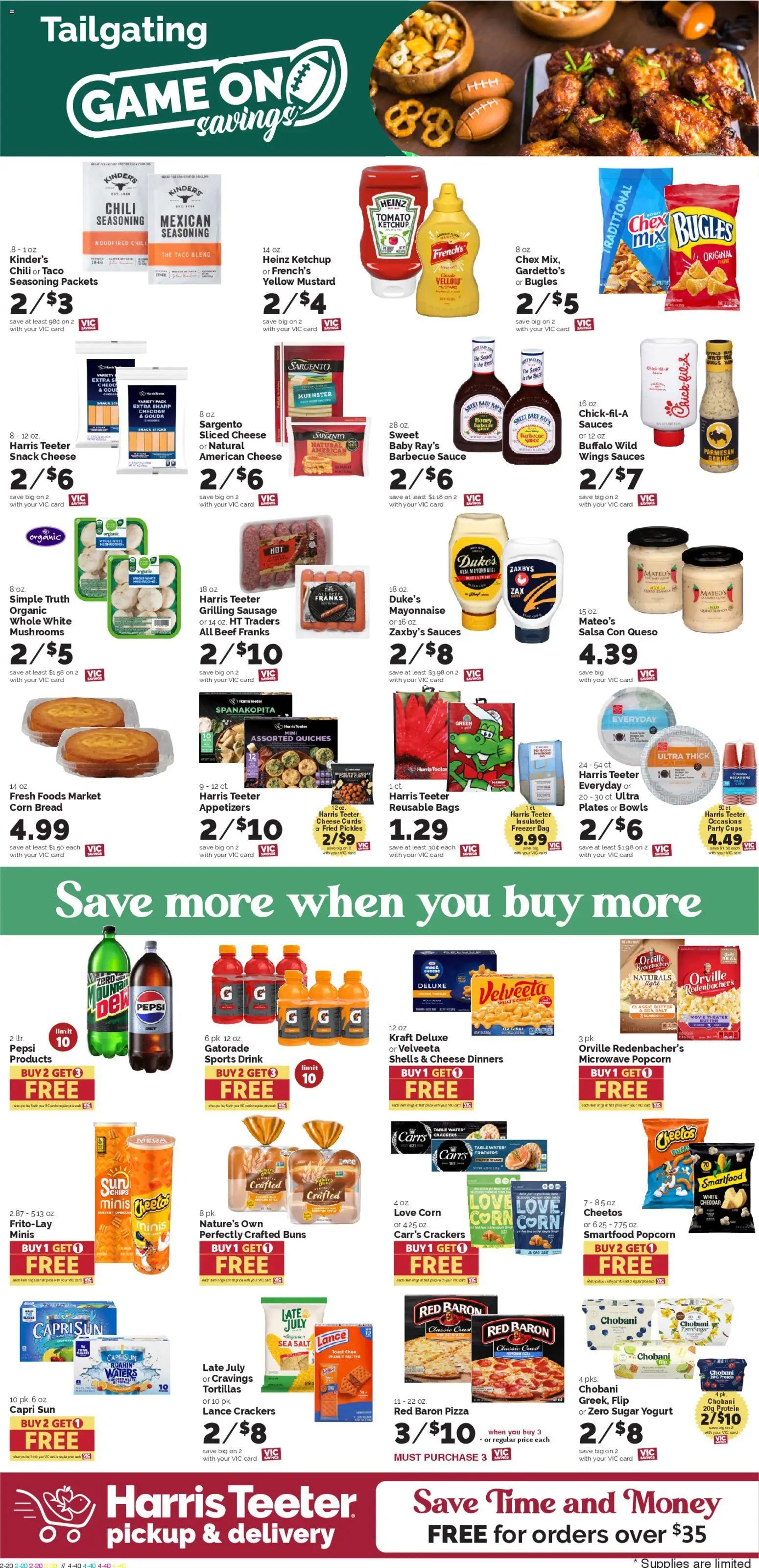 Harris Teeter Weekly Ad - NC - valid from 21.01.2026 | Page: 7 | Products: Wc, Bread, Microwave, Sausage