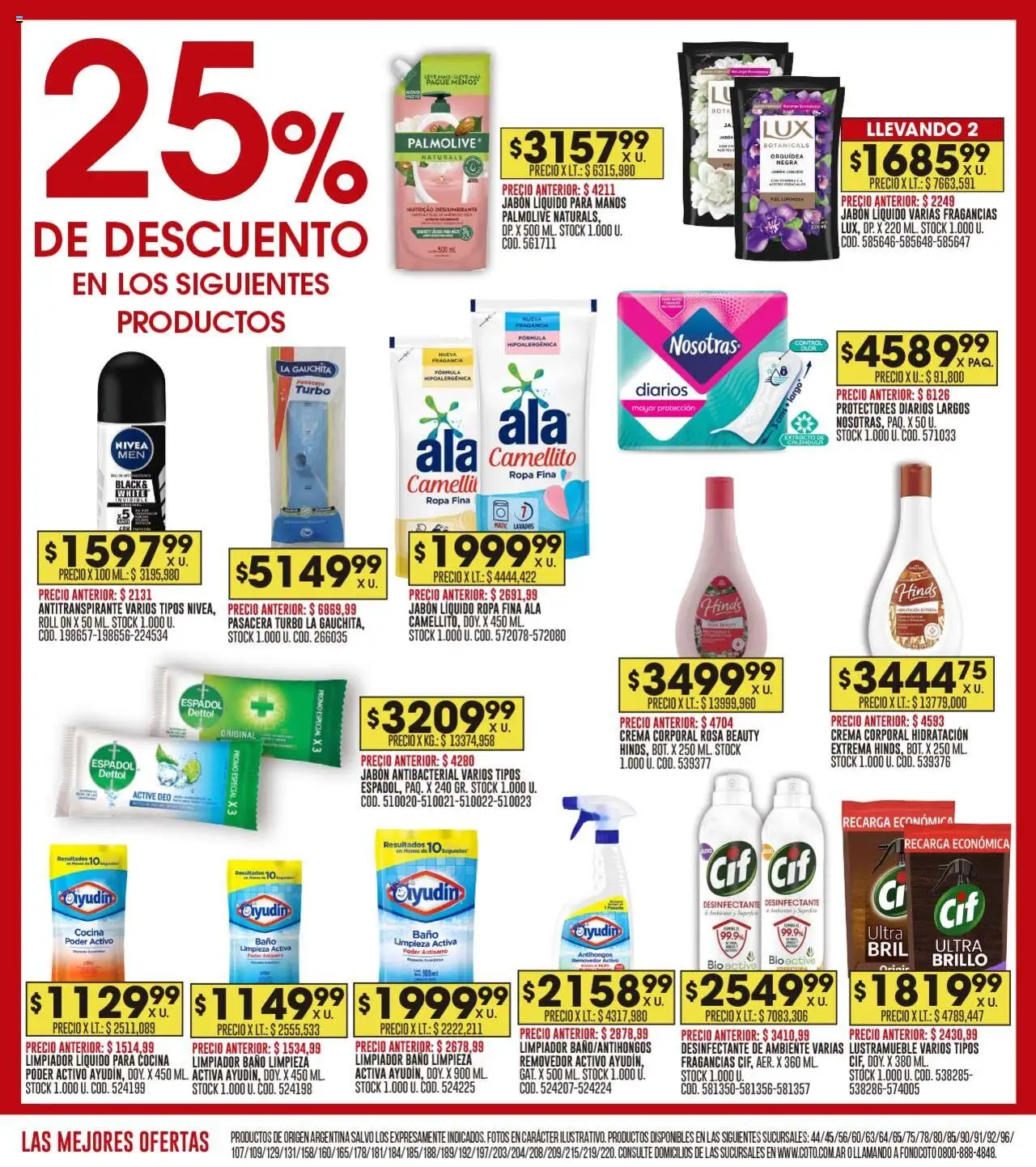 Coto ofertas │ válido desde el 16.06.2025 | Página: 18 | Productos: Cocina, Baño, Antitranspirante, Ropa