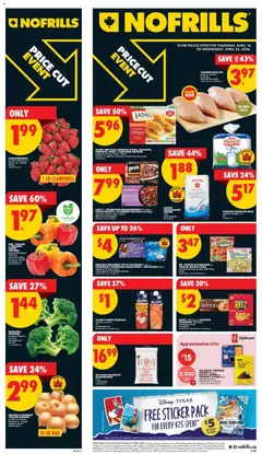 Preview of No Frills weekly flyer / circulaire from shop No Frills valid from 16.04.2026