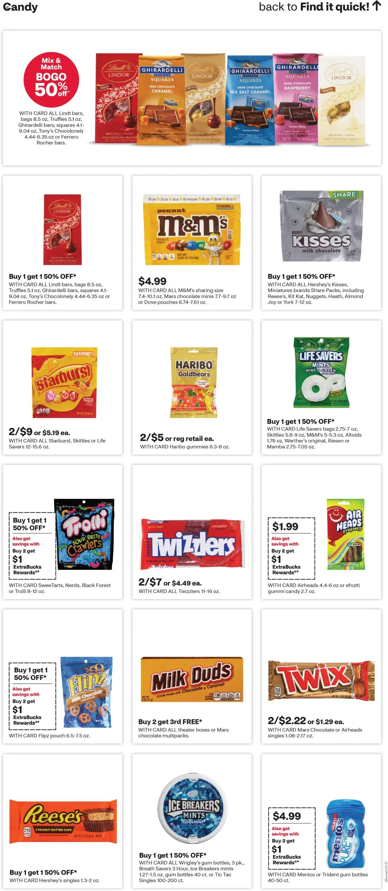 CVS Pharmacy - Weekly Ad - ME - valid from 15.06.2025 | Page: 15 | Products: Pen, Chocolate, Salt, Raspberry