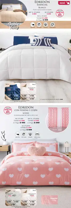 Vista previa de Colchas Concord catálogo, nuevo folleto de la tienda, válido en México a partir del 01.02.2026 | Página: 10