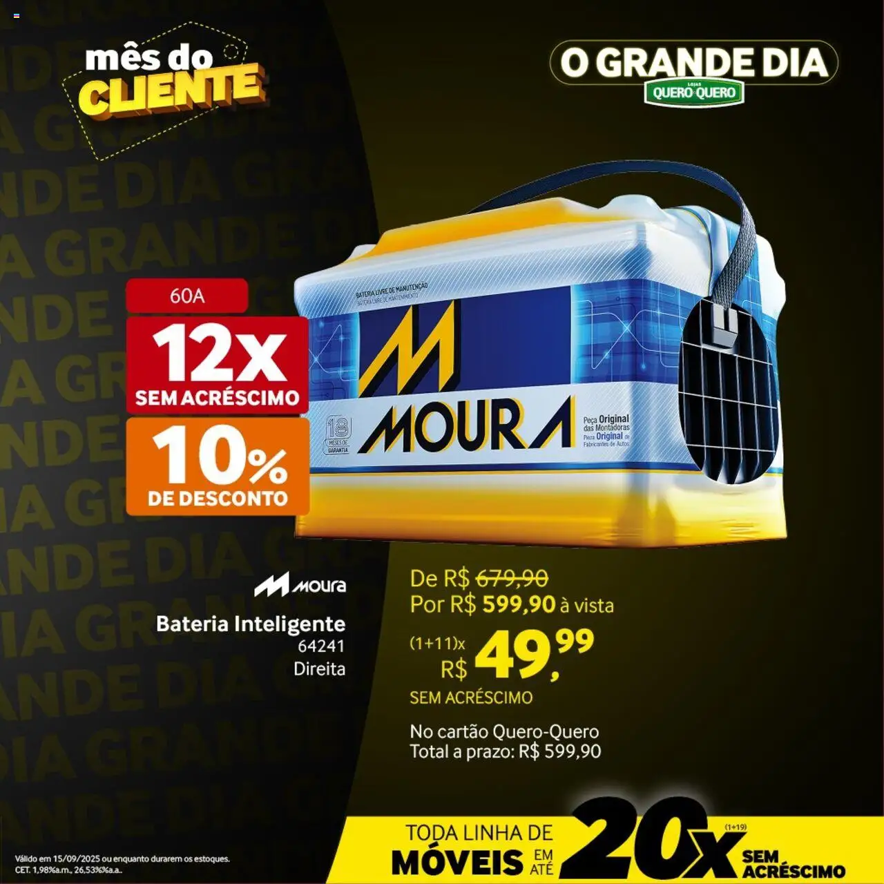 Lojas Quero-Quero Folheto - válido de 15.09.2025 | Página: 35 | Produtos: Bateria