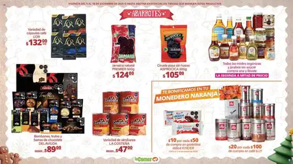 Vista previa de La Comer folleto Felices Fiestas, nuevo folleto de la tienda, válido en México a partir del 05.12.2025 | Página: 9 | Productos: Azúcar, Monedero, Chocolate, Té